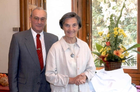 Georgs un Anita Andrejevi, foto no Vītolu Fonda