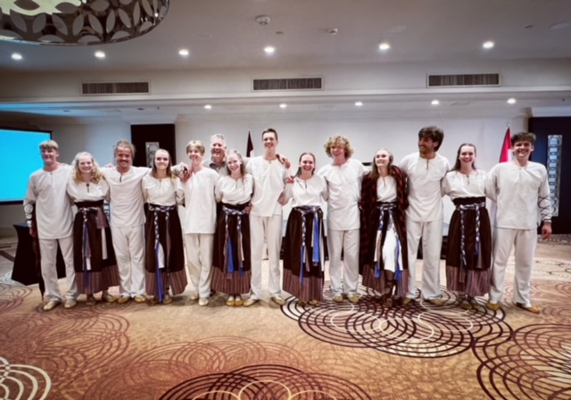 Deju grupa Dzirnas LĀZA konferencē